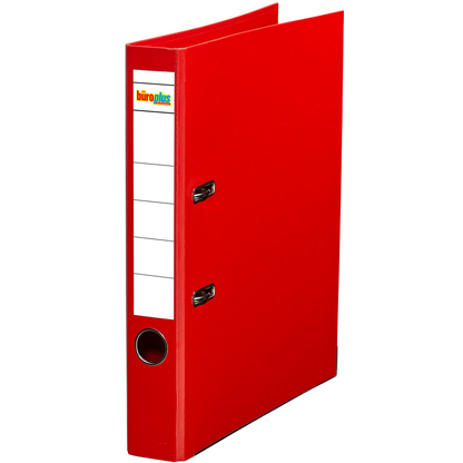 Artikelbild für büroplus Ordner rot Kunststoff 5,0 cm DIN A4, 1 St., Artikelnummer 257006
