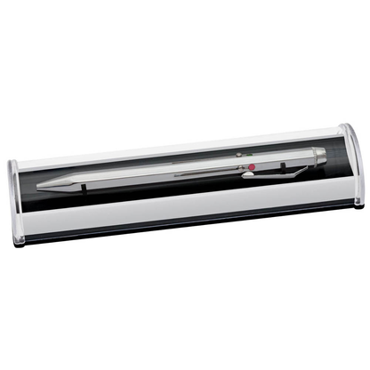 Artikelbild 2 für WEDO 4-Farben-Kugelschreiber 256226 silber, Schreibfarbe: rot, grün, blau, schwarz, 1 St., Artikelnummer 121097