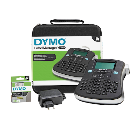 Artikelbild für DYMO LabelManager 210D+ Set Beschriftungsgerät schwarz, Artikelnummer 175869