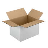 Artikelbild 1 für Nestler Wellpapp-Faltkartons 2-wellig weiß 22,3 x 16,3 x 15,8 cm Außenmaß, 20 St., Artikelnummer 598227