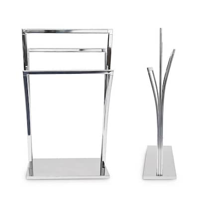 Artikelbild für relaxdays Handtuchständer silber, 1 St., Artikelnummer 373132