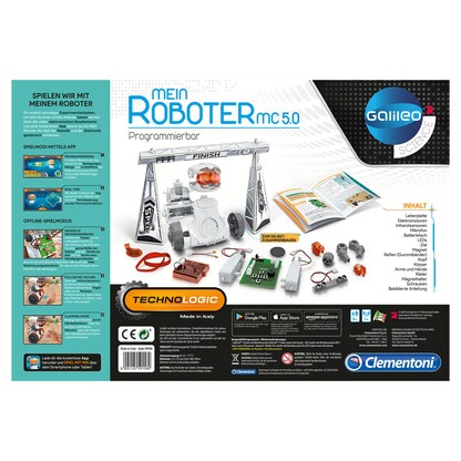 Artikelbild 4 für Clementoni Experimentierkasten Mein Roboter mc 5.0 weiß, orange, Artikelnummer 756971