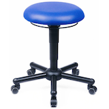 Artikelbild 1 für meychair XXL Hocker A19-TR-KL 10023 blau Kunstleder, 1 St., Artikelnummer 233969