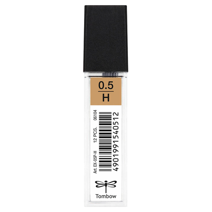 Artikelbild für Tombow Feinminen-Bleistiftminen schwarz H 0,5 mm, 12 St., Artikelnummer 362606