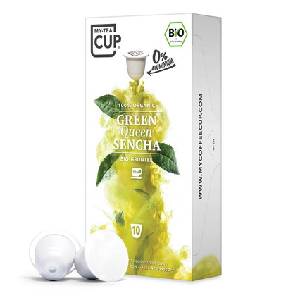 Artikelbild 2 für MY-TEA CUP® GREEN QUEEN SENCHA Bio-Teekapseln 100 Portionen, Artikelnummer 672087