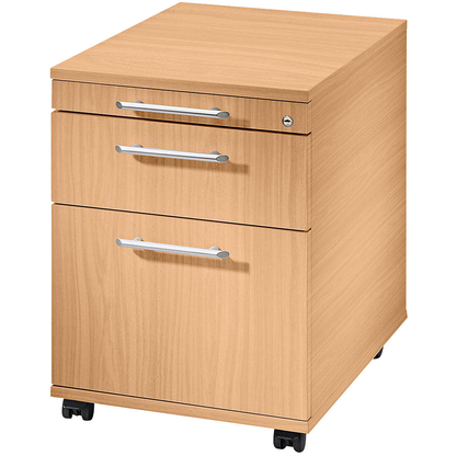 Artikelbild für HAMMERBACHER Orbis Rollcontainer buche 3 Auszüge 42,8 x 58,0 x 59,0 cm, Artikelnummer 763300