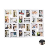 Artikelbild 1 für relaxdays Collage-Bilderrahmen weiß 86,0 x 57,0 cm, 1 St., Artikelnummer 522058