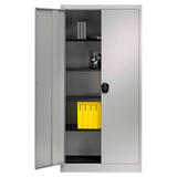 Artikelbild 1 für mauser Stahlschrank 790052A0 lichtgrau 4 Fachböden 95,0 x 42,0 x 195,0 cm, aufgebaut, 1 St., Artikelnummer 433134