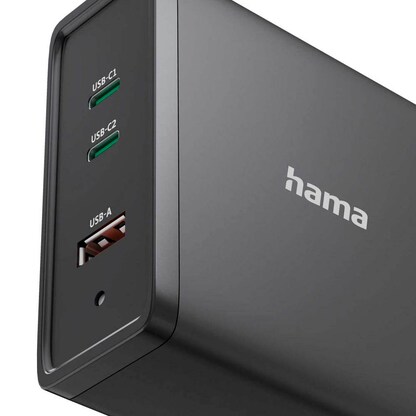 Artikelbild 7 für hama USB-Ladestation schwarz, Kabellänge: 1,2 m, 140 Watt, Artikelnummer 284579