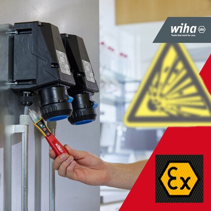 Artikelbild 5 für Wiha Zweipoliger Spannungsprüfer 44309, 12 – 1.000 V AC, CAT IV 1000 V, Artikelnummer 717732