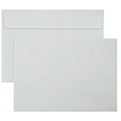 Artikelbild für kaenguruh the world of paper Briefumschläge DIN C6 ohne Fenster grau haftklebend 50 St., Artikelnummer 736359