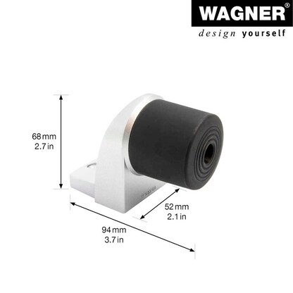 Artikelbild 2 für WAGNER® design yourself EH 5001 Türstopper Zinkdruckguss und Kunststoff, Artikelnummer 419794