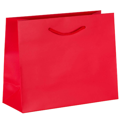 Artikelbild 2 für VP Papier-Tragetaschen rot 25,0 x 20,0 cm, 25 St., Artikelnummer 501395