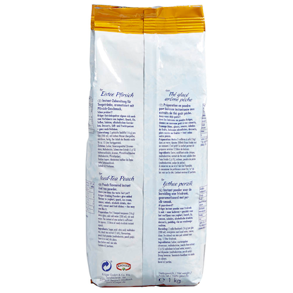 Artikelbild 6 für KRÜGER Eistee Pfirsich Getränkepulver 1,0 kg, Artikelnummer 177784