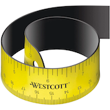 Artikelbild 1 für WESTCOTT Lineal 30,0 cm, gelb, Artikelnummer 312147