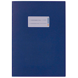Artikelbild 1 für HERMA Heftumschlag glatt dunkelblau Papier DIN A5, 1 St., Artikelnummer 361127