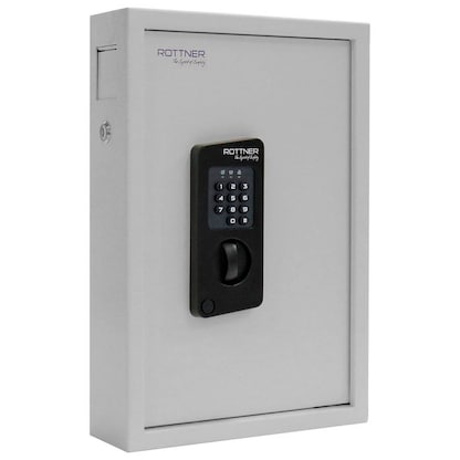 Artikelbild 3 für ROTTNER KeyTronic 48 Schlüsseltresor grau mit 48 Haken, Elektronikschloss, 30,0 x 11,0 x 45,0 cm, 1 St., Artikelnummer 640750