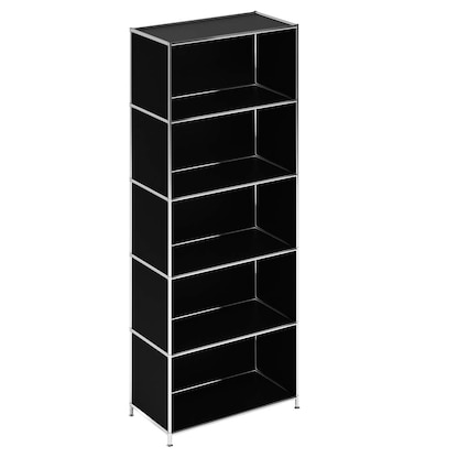 Artikelbild für viasit Aktenregal System4 schwarz 77,9 x 40,4 x 193,2 cm, 1 St., Artikelnummer 214585