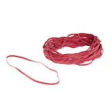 Artikelbild 1 für Gowi Gummibänder rot 0,4 cm, Ø 13,0 cm, 500,0 g, Artikelnummer 390397