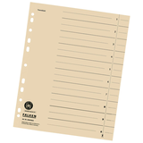 Artikelbild 1 für FALKEN Trennblätter DIN A4 1-0 chamois, 180 g/qm, 100 St., Artikelnummer 958462