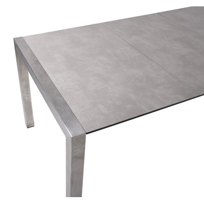 Artikelbild 5 für Garden Pleasure Gartentisch SIENNA grau rechteckig 160,0/217,0/267,0 x 92,0 x 75,0 cm, Artikelnummer 380141