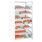 Artikelbild 1 für SCHULTE Anbau-Schrägbodenregal 13611 silber 100,0 x 50,0 x 200,0 cm, Artikelnummer 855522