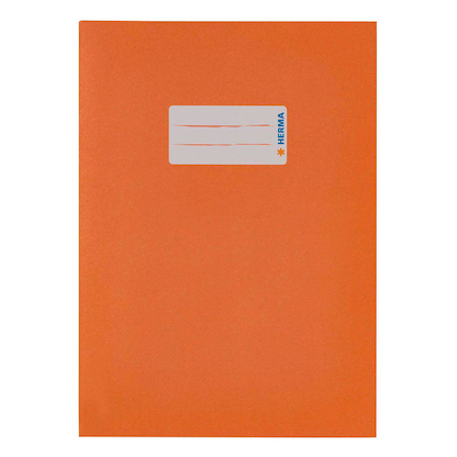 Artikelbild für HERMA Heftumschlag glatt orange Papier DIN A5, 1 St., Artikelnummer 361137