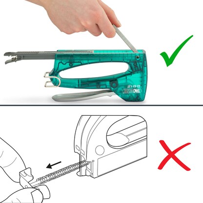 Artikelbild 6 für TACWISE™ Handtacker Z2 53-13T transparent / grün, 1 St., Artikelnummer 584852