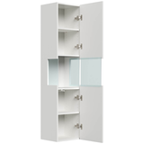 Artikelbild 1 für POSSEIK Bad-Hängeschrank LIMES 150 weiß glanz 35,0 x 30,0 x 150,0 cm, Artikelnummer 667448