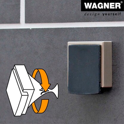 Artikelbild 6 für WAGNER® design yourself EH 5159 Türstopper Zinkdruckguss und Vollgummi, Artikelnummer 419436