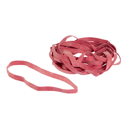 Artikelbild für Gowi Gummibänder rot 1,0 cm, Ø 13,0 cm, 500,0 g, Artikelnummer 390409