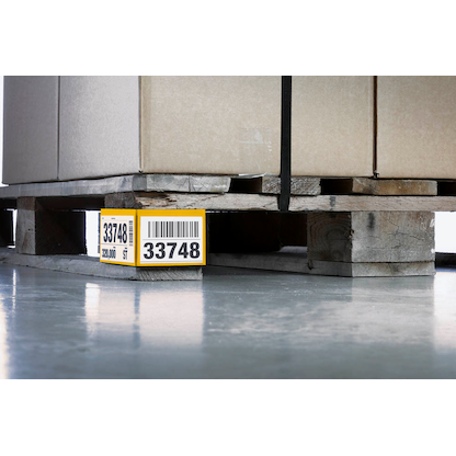 Artikelbild 2 für DURABLE Kennzeichnungstaschen gelb 59,6 x 7,5/14,5 x 7,5 cm, 50 St., Artikelnummer 785012