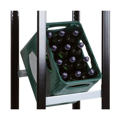 Artikelbild 3 für SCHULTE Getränkekistenregal 37000-S schwarz, silber 40,0 x 30,0 x 180,0 cm, Artikelnummer 855150