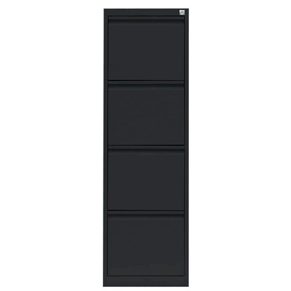 Artikelbild 2 für LÜLLMANN Hängeregistraturschrank tiefschwarz 4 Schubladen 40,0 x 62,0 x 132,0 cm, 1 St., Artikelnummer 183719