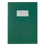 Artikelbild 1 für HERMA Heftumschlag glatt dunkelgrün Papier DIN A5, 1 St., Artikelnummer 361149