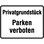 Parken verboten