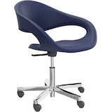 Artikelbild 1 für fm Besucherstuhl Elan 4260761571515 dunkelblau Stoff, 1 St., Artikelnummer 448369