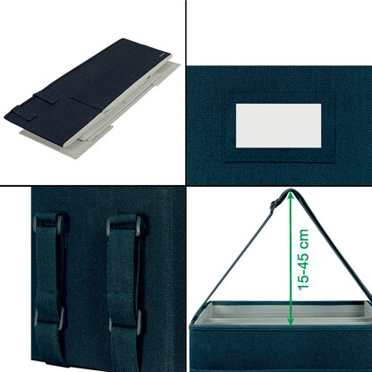 Artikelbild 12 für LEITZ Laptoptasche Desk Sharing kompakt Stoff samtgrau 65760089 bis 35,6 cm (14 Zoll), Artikelnummer 507416