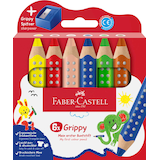 Artikelbild 1 für FABER-CASTELL Grippy Malset farbsortiert, 6 St., Artikelnummer 589257