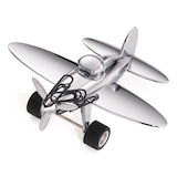 Artikelbild 1 für TROIKA® Büroklammerspender STOP-OVER silber, Artikelnummer 665929