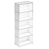 Artikelbild 1 für viasit Aktenregal System4 weiß 77,9 x 40,4 x 193,2 cm, 1 St., Artikelnummer 214569