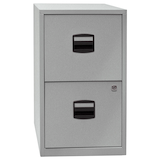 Artikelbild 1 für BISLEY Home PFA 2 Hängeregistraturschrank silber 2 Schubladen 41,3 x 40,0 x 67,2 cm, 1 St., Artikelnummer 262978