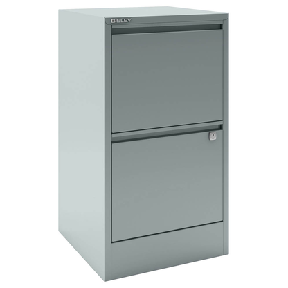 Artikelbild für BISLEY Home Hängeregistraturschrank silber 2 Schubladen 41,3 x 40,0 x 67,2 cm, 1 St., Artikelnummer 454278