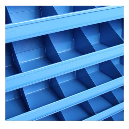 Artikelbild 4 für ADB Kleinteileregal 53619 lichtblau 50,0 x 12,5 x 85,0 cm, Artikelnummer 892982