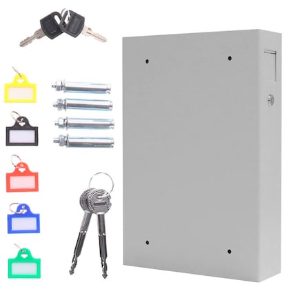 Artikelbild 4 für ROTTNER KeyTronic 48 Schlüsseltresor grau mit 48 Haken, Elektronikschloss, 30,0 x 11,0 x 45,0 cm, 1 St., Artikelnummer 640750