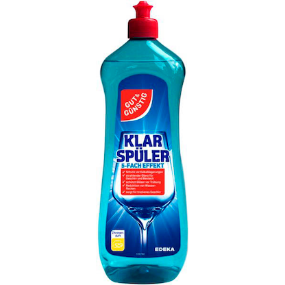 Artikelbild für GUT&GÜNSTIG 5-FACH EFFEKT Klarspüler 1,0 l, Artikelnummer 988004
