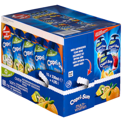 Artikelbild 3 für Capri-Sun Fruchtsaftgetränk Multivitamin 15x 0,33 l, Artikelnummer 747582