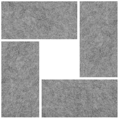 Artikelbild für HAMMERBACHER Akustikpaneele Wand VAWP65/5, grau 4 x 32,5 x 65,0 cm, 4 St., Artikelnummer 660009