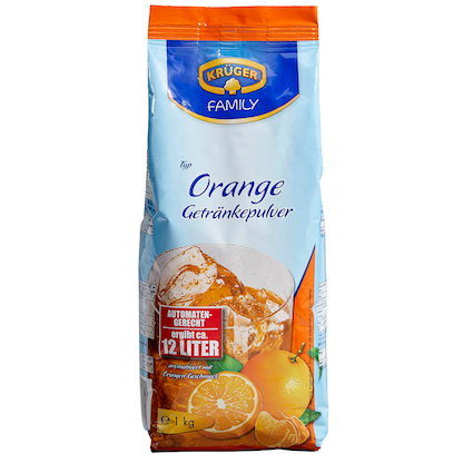 Artikelbild 2 für KRÜGER Orange Getränkepulver 1,0 kg, Artikelnummer 177804
