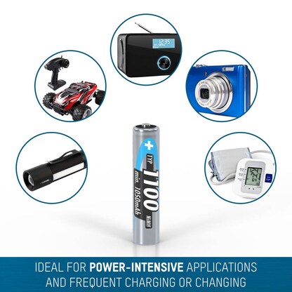 Artikelbild 5 für ANSMANN Akkus Ni-MH Micro AAA 1.050 mAh, 4 St., Artikelnummer 533195